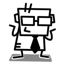 Mr. Square sticker #2283271