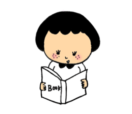 Girl of mushroom of Freckle sticker #2284392