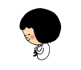 Girl of mushroom of Freckle sticker #2284411