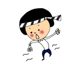 Girl of mushroom of Freckle sticker #2284413