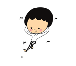 Girl of mushroom of Freckle sticker #2284421