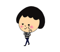 Girl of mushroom of Freckle sticker #2284426