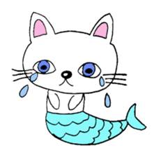Yuki 's cat fish sticker #2284512