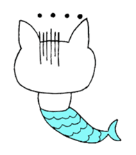 Yuki 's cat fish sticker #2284515
