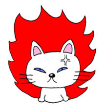 Yuki 's cat fish sticker #2284522