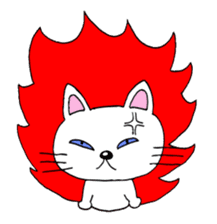 Yuki 's cat fish sticker #2284522