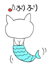 Yuki 's cat fish sticker #2284538