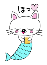 Yuki 's cat fish sticker #2284546