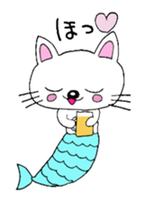Yuki 's cat fish sticker #2284546