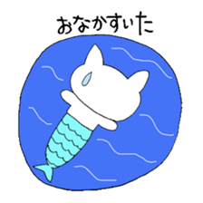 Yuki 's cat fish sticker #2284547