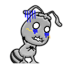 The Ant and the Grasshopper sticker #2285274