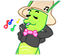 The Ant and the Grasshopper sticker #2285288