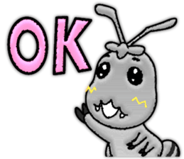 The Ant and the Grasshopper sticker #2285291