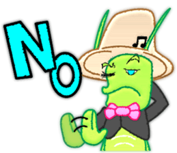 The Ant and the Grasshopper sticker #2285292