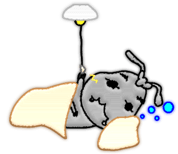 The Ant and the Grasshopper sticker #2285301