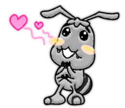 The Ant and the Grasshopper sticker #2285303