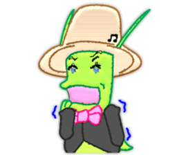 The Ant and the Grasshopper sticker #2285304