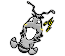 The Ant and the Grasshopper sticker #2285305