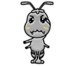 The Ant and the Grasshopper sticker #2285308