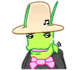 The Ant and the Grasshopper sticker #2285310