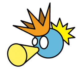 Little Brue Bird RAPPAR sticker #2285355