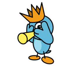 Little Brue Bird RAPPAR sticker #2285356