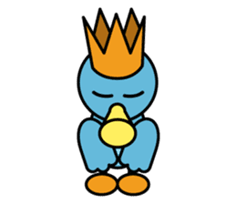 Little Brue Bird RAPPAR sticker #2285363