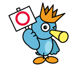 Little Brue Bird RAPPAR sticker #2285367