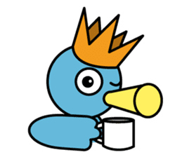 Little Brue Bird RAPPAR sticker #2285369