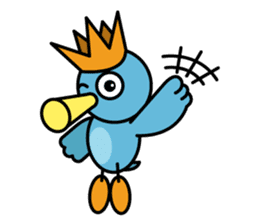 Little Brue Bird RAPPAR sticker #2285373