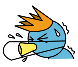 Little Brue Bird RAPPAR sticker #2285376
