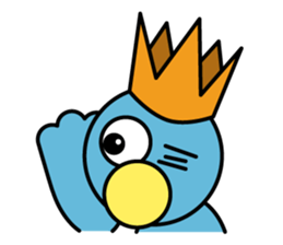 Little Brue Bird RAPPAR sticker #2285379