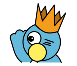 Little Brue Bird RAPPAR sticker #2285379