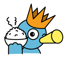 Little Brue Bird RAPPAR sticker #2285385
