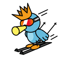 Little Brue Bird RAPPAR sticker #2285390
