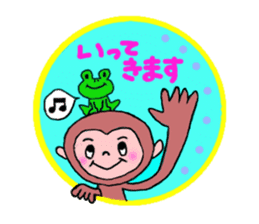 Life of Monkey sticker #2285719
