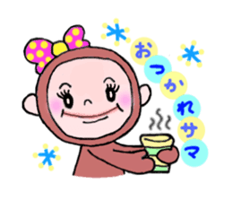 Life of Monkey sticker #2285721