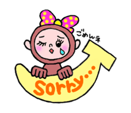 Life of Monkey sticker #2285733