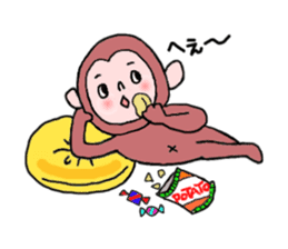 Life of Monkey sticker #2285744