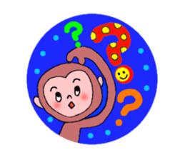 Life of Monkey sticker #2285745