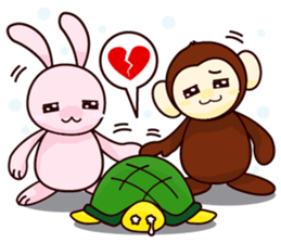 Christmas & New Year of Goo Choki Palm. sticker #2285842