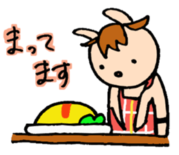 mother rabbit sticker sticker #2286797