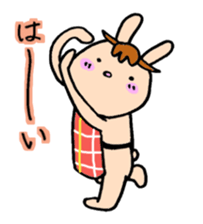 mother rabbit sticker sticker #2286817