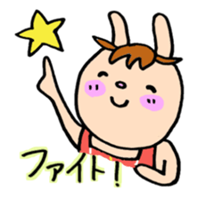 mother rabbit sticker sticker #2286821