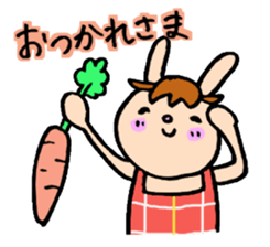 mother rabbit sticker sticker #2286824