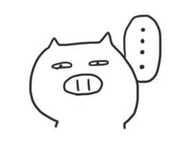 YURUYURU PIG SAN sticker #2287158