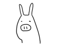 YURUYURU PIG SAN sticker #2287164