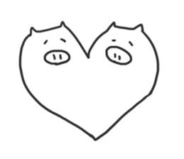 YURUYURU PIG SAN sticker #2287167