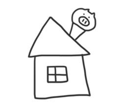 YURUYURU PIG SAN sticker #2287186