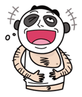 Old guy of the Clumsy panda face sticker #2287396